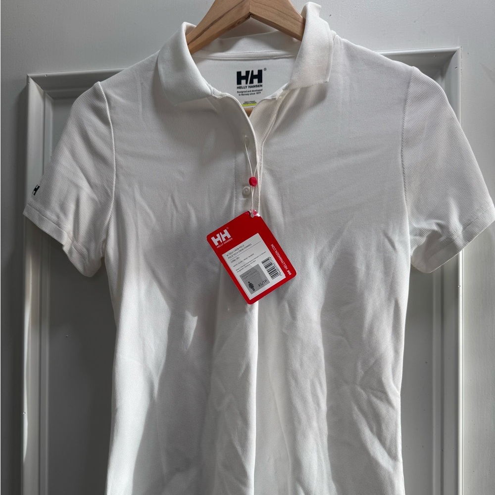 Helly Hansen White Tech Polo